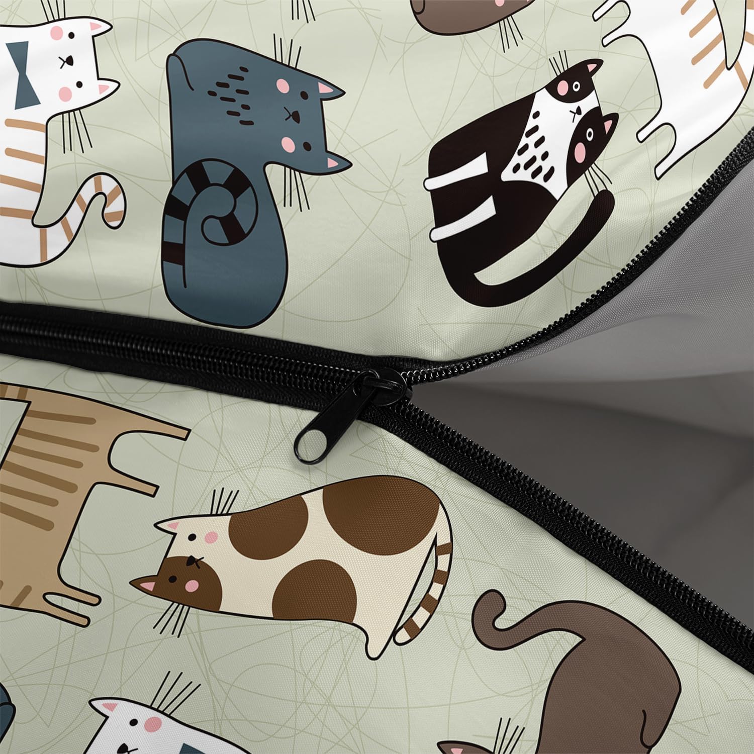 Camping Sleeping Bags for Adults Kids Boys Girls Warm & Cool Weather Waterproof Indoor & Outdoor Backpacking Kawaii Animals Sleeping Bag for All