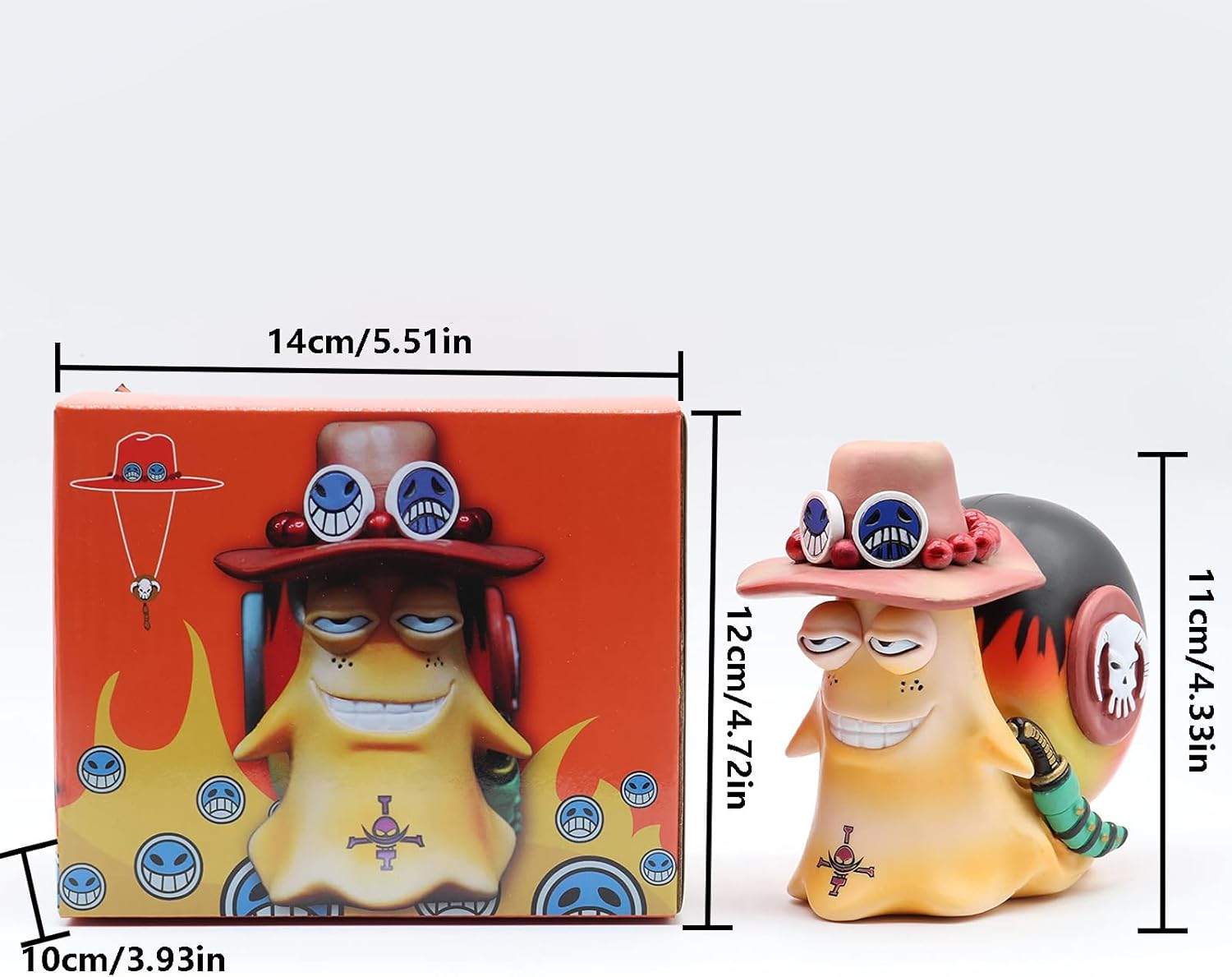 Figuras de acción de anime, insecto transpondedor caracol para teléfono, material de PVC, 4.33 pulgadas4.3 in tamaño para colección y decoración,