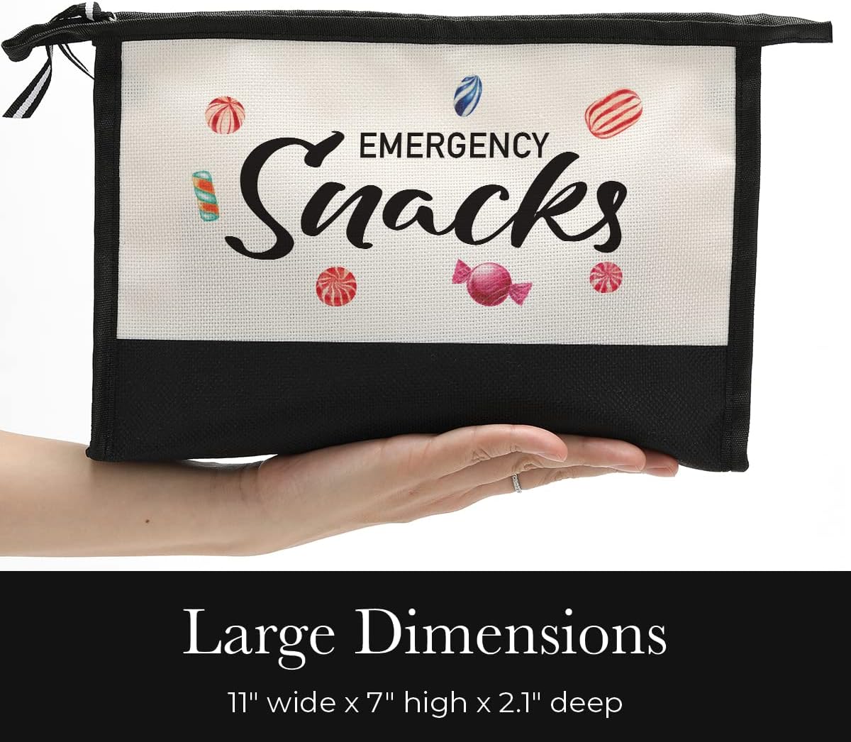 HODREU Bolsa de aperitivos para niñas, regalos de fin de semana para niñas, aperitivos de emergencia, regalo para amantes, almacenamiento de