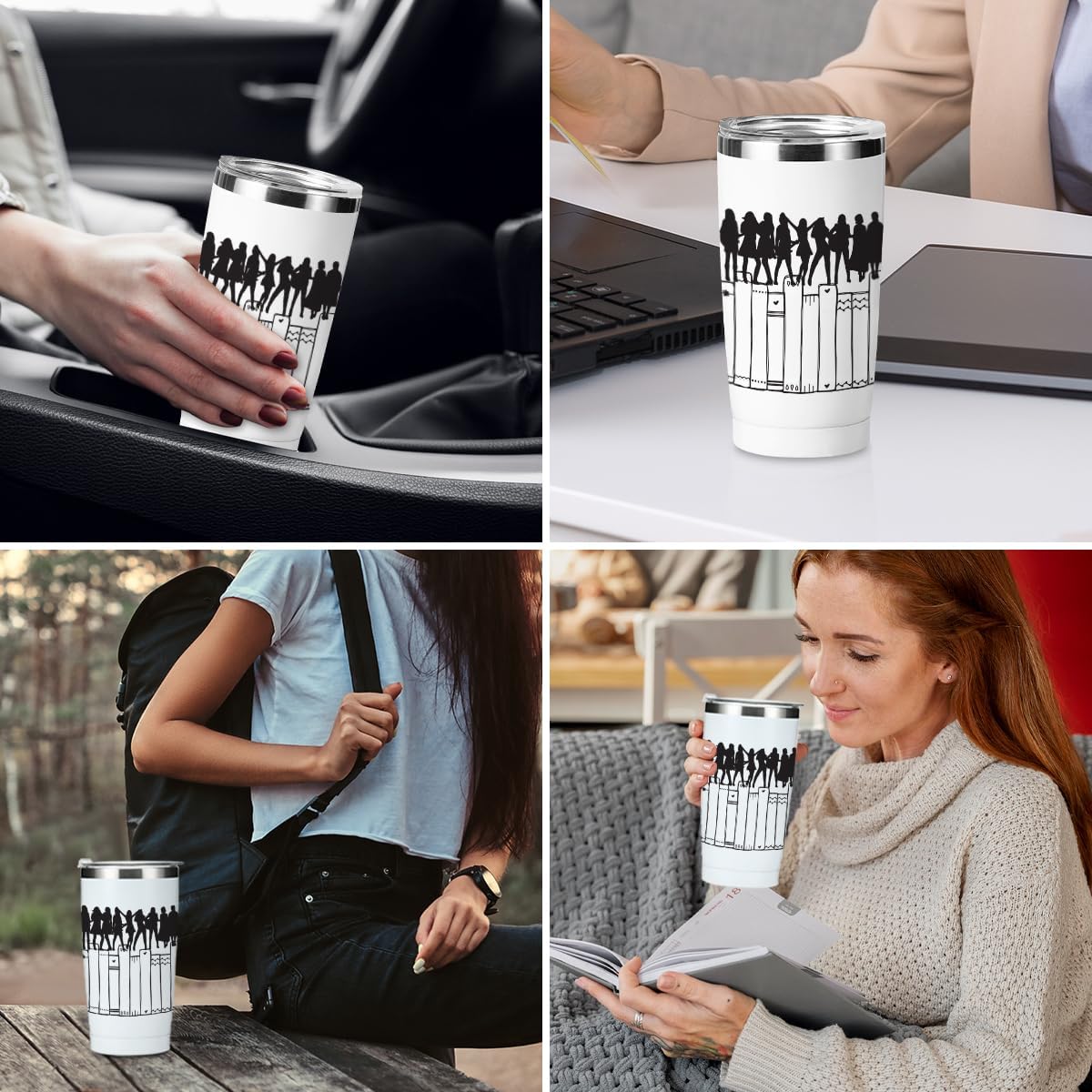 Vaso inspirado para decoración de libros, regalos para los amantes de los libros, taza de café con letras musicales, regalo de amor para mujeres,