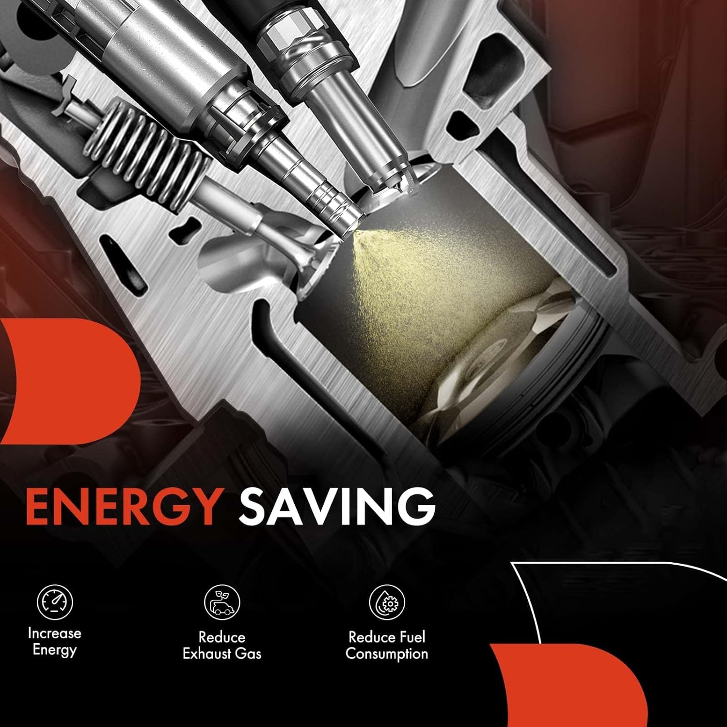 A-Premium Inyectores de combustible compatibles con Chrysler Aspen y Dodge Ram 1500, Durango, Dakota y Jeep Grand Cherokee, Commander y Mitsubishi
