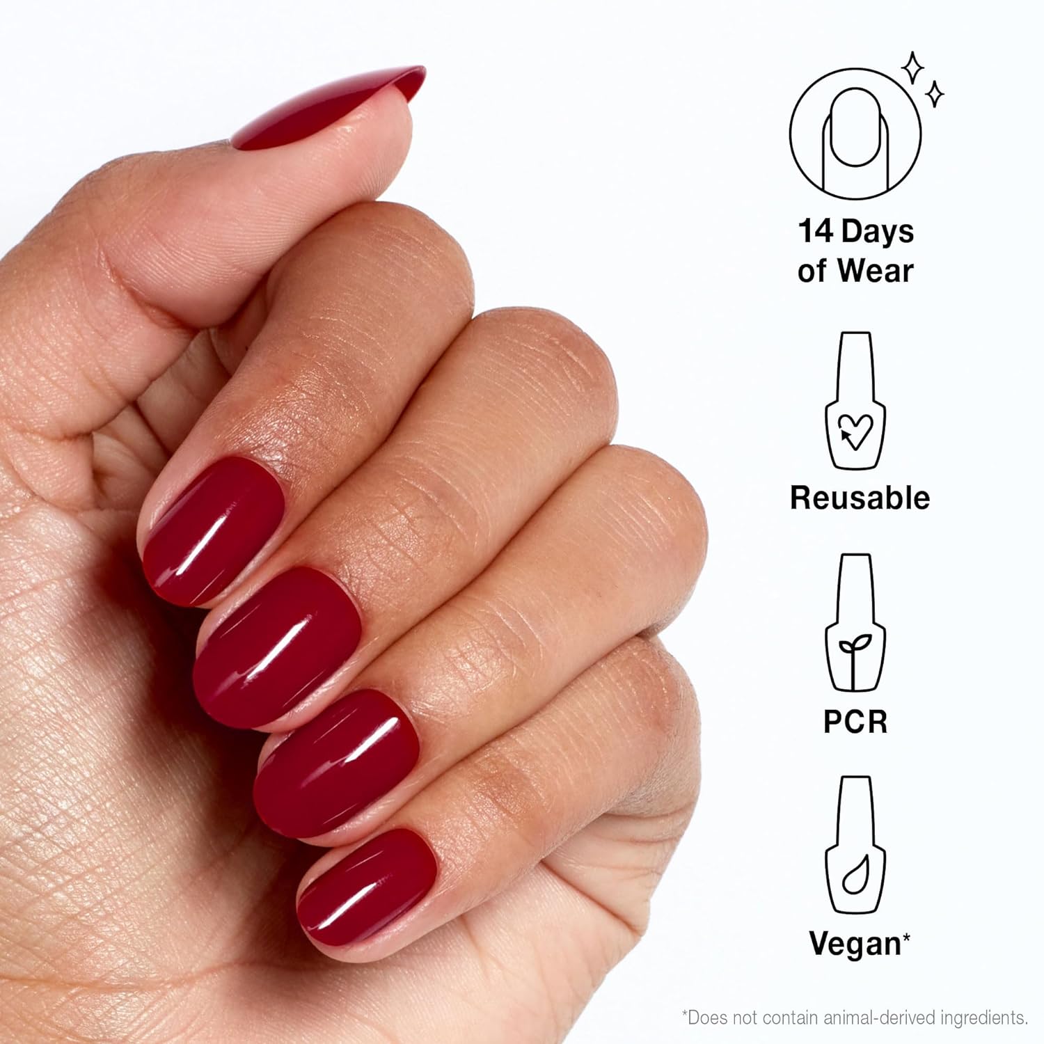 OPI xPRESSON – Uñas a presión, hasta 14 días de uso, manicura de salón tipo gel, veganas, embalaje sostenible, con pegamento para uñas, uñas