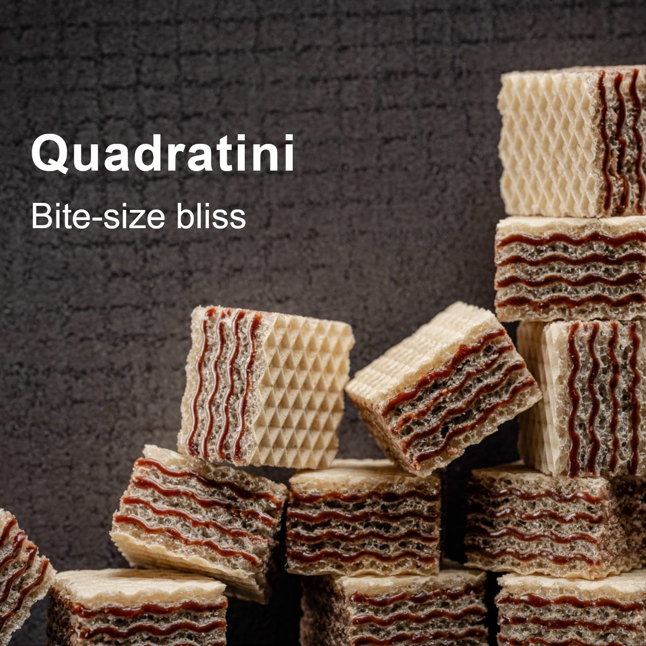Loacker Quadratini – Galletas prémium de oblea con relleno de tiramisú, 220 gramos7.76onzas, paquete de 6