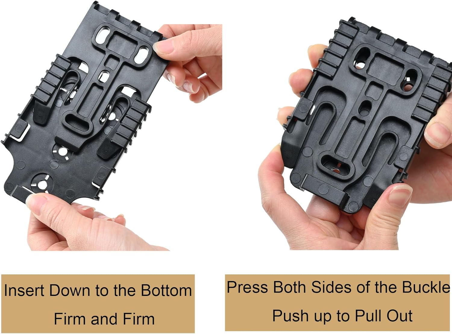 Adaptador de soporte táctico para torniquete con kit QLS adaptador de extensión para funda de extracción rápida, kit de sistema de bloqueo rápido,