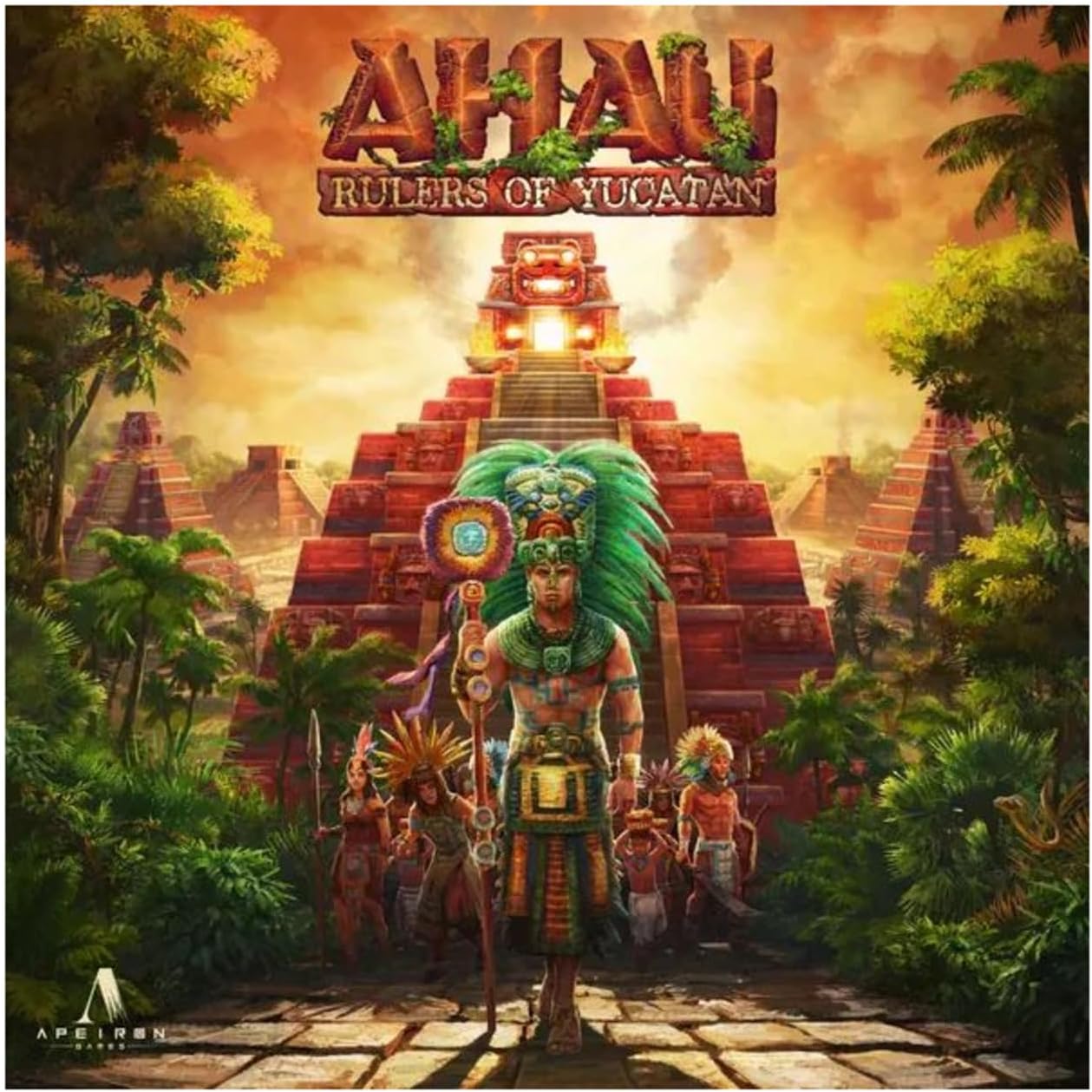 Ahau Rulers of Yucatan por Grand Gamers Guild, juego de mesa de estrategia