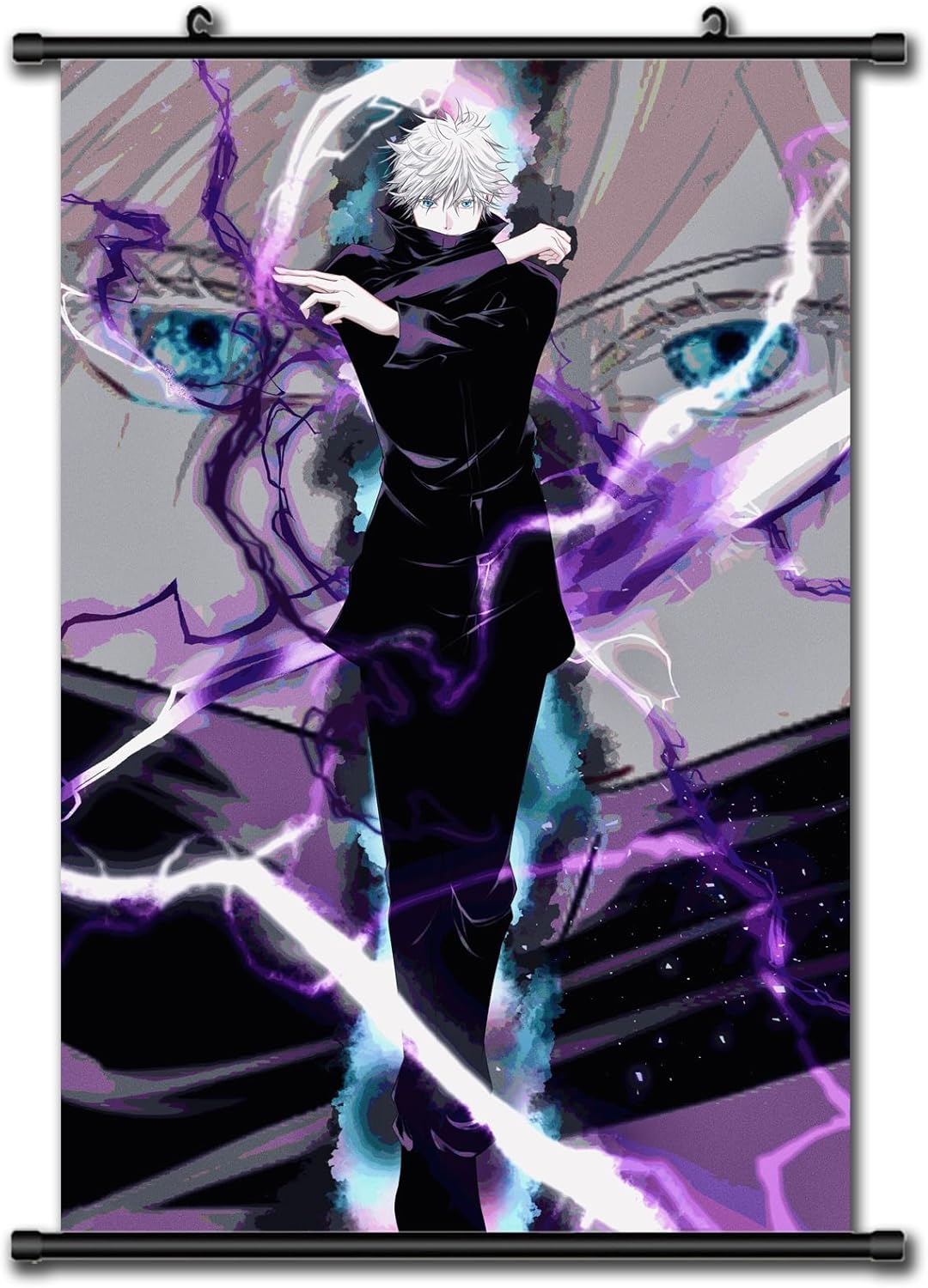 Póster de anime para Satoru Gojo  Impresiones de tela artísticas de alta calidad con temática de anime japonés para colgar en la pared (16 x 24