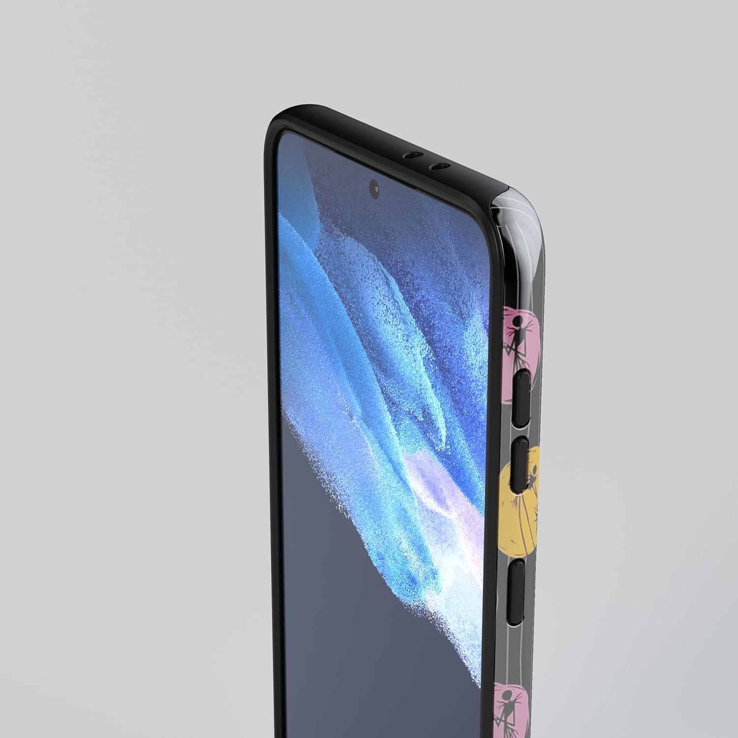 Linda funda rígida de plástico de Halloween de El extraño mundo de Navidad compatible con Samsung Galaxy S22 de 6.1 pulgadas 2022 Shell NBC4 (patrón