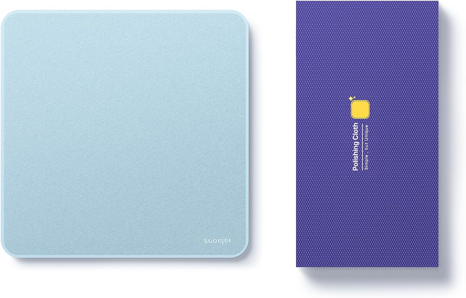 Paño de pulido 1 paquete para Apple, paño de limpieza de microfibra premium, material suave y no abrasivo compatible con iPhone, iPad, MacBook,