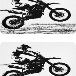 Blueangle – Imanes para frigorífico, diseño de motocross Blueangle – Imanes para frigorífico, diseño de motocross