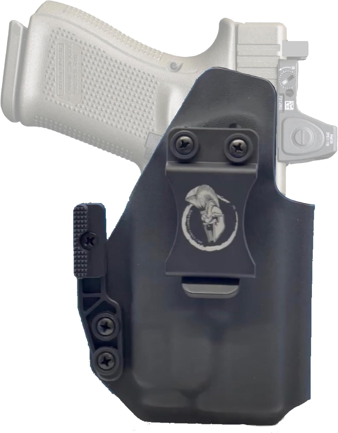 Artemis IWB Holster  Compatible with Glock 43  Glock 43X with Recover Tactical Rail GR43 with BALDR S