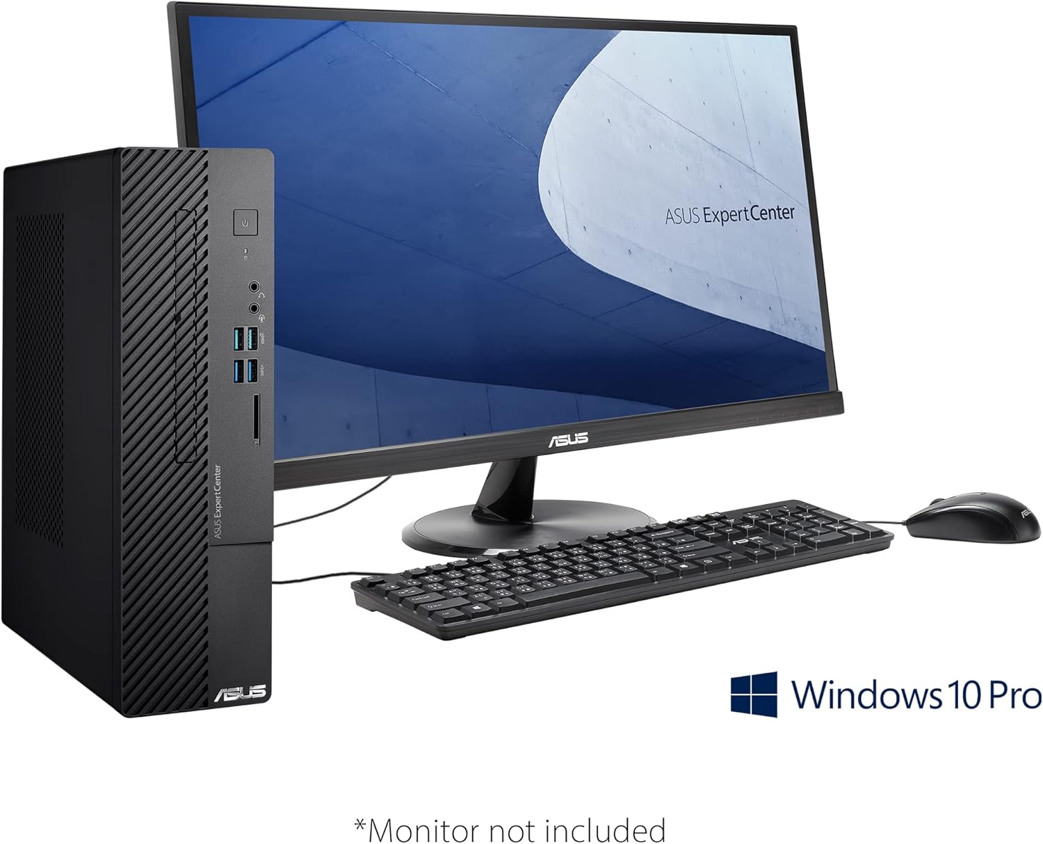 ASUS ExpertCenter D500SC – PC de escritorio con factor de forma pequeño, Intel Core i5-11400, 8 GB de RAM DDR4, 256 GB PCIe SSD, TPM, Windows 10