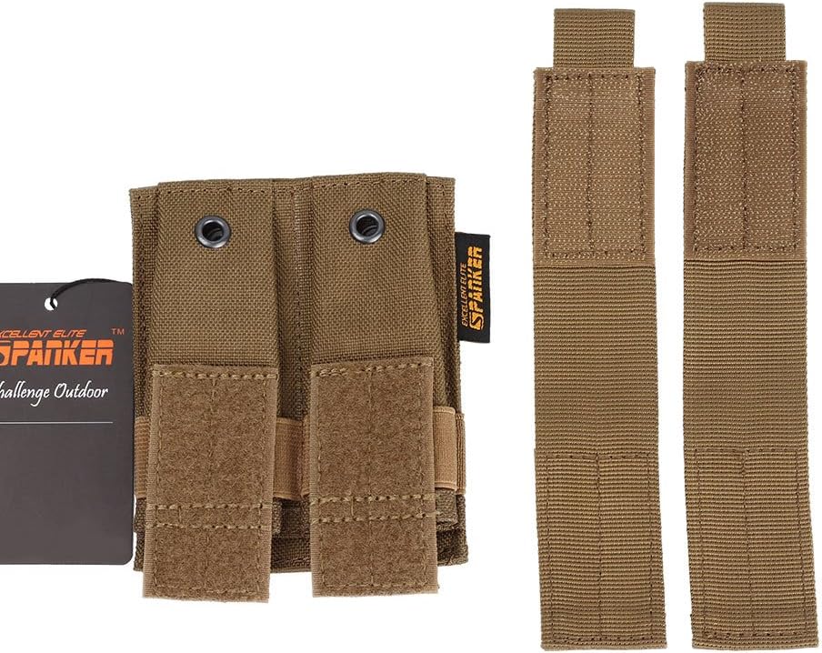 EXCELLENT ELITE SPANKER Molle – Bolsa táctica para revistas, organizador de herramientas