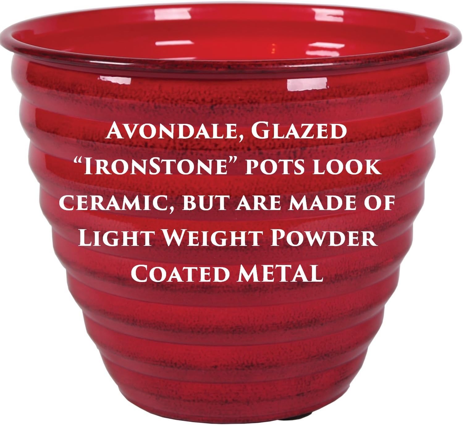 Robert Allen MPT01608 Avondale – Maceta clásica (6 pulgadas), diseño de otoño