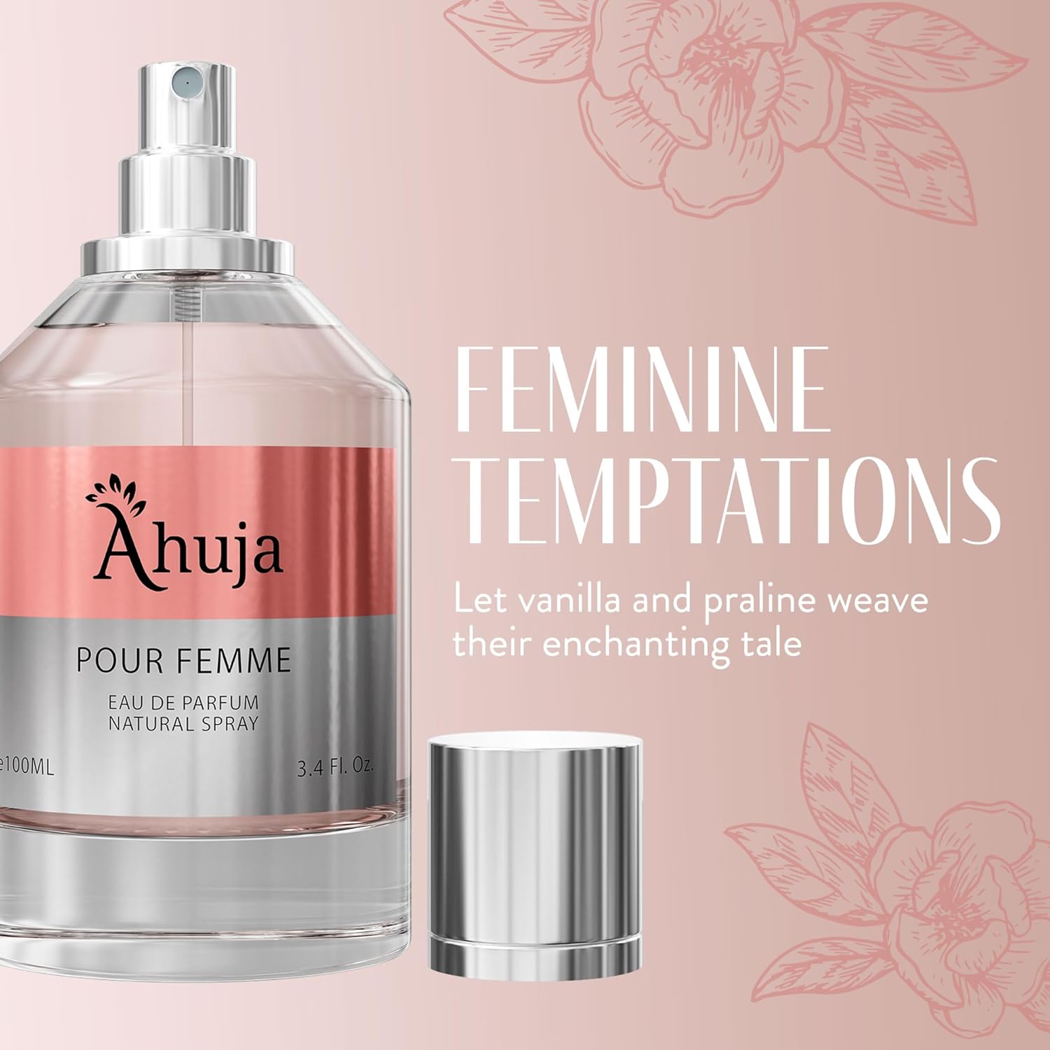 AHUJA POUR FEMME 3.4oz EDP Spray para ella