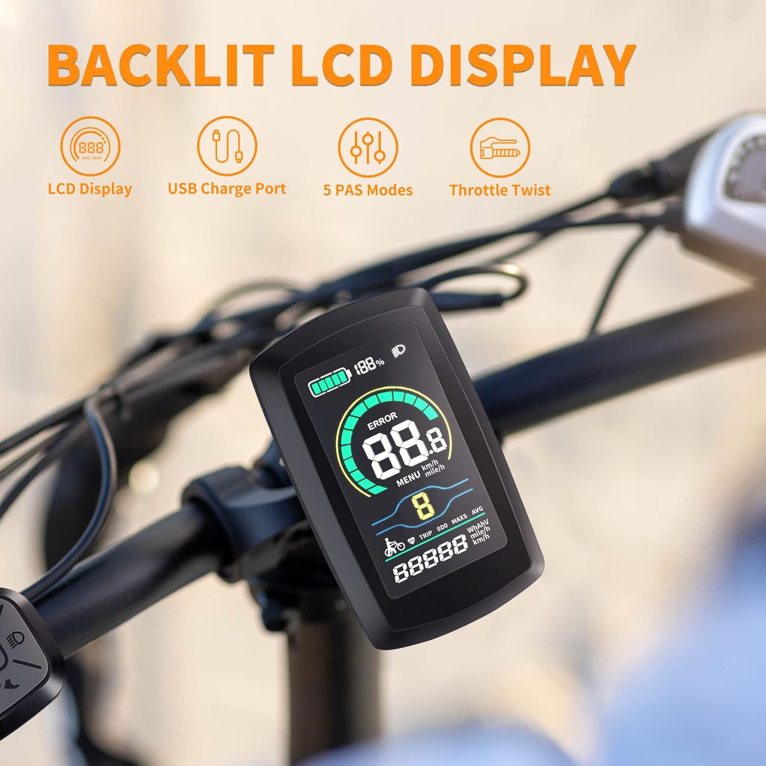 Jasion EB7 2.0 Electric Bike for Adults, 850W Motor 28MPH Max Speed Folding Ebike, 48V 10AH Removable Battery, 20″ Fat Tire with Dual Suspension,