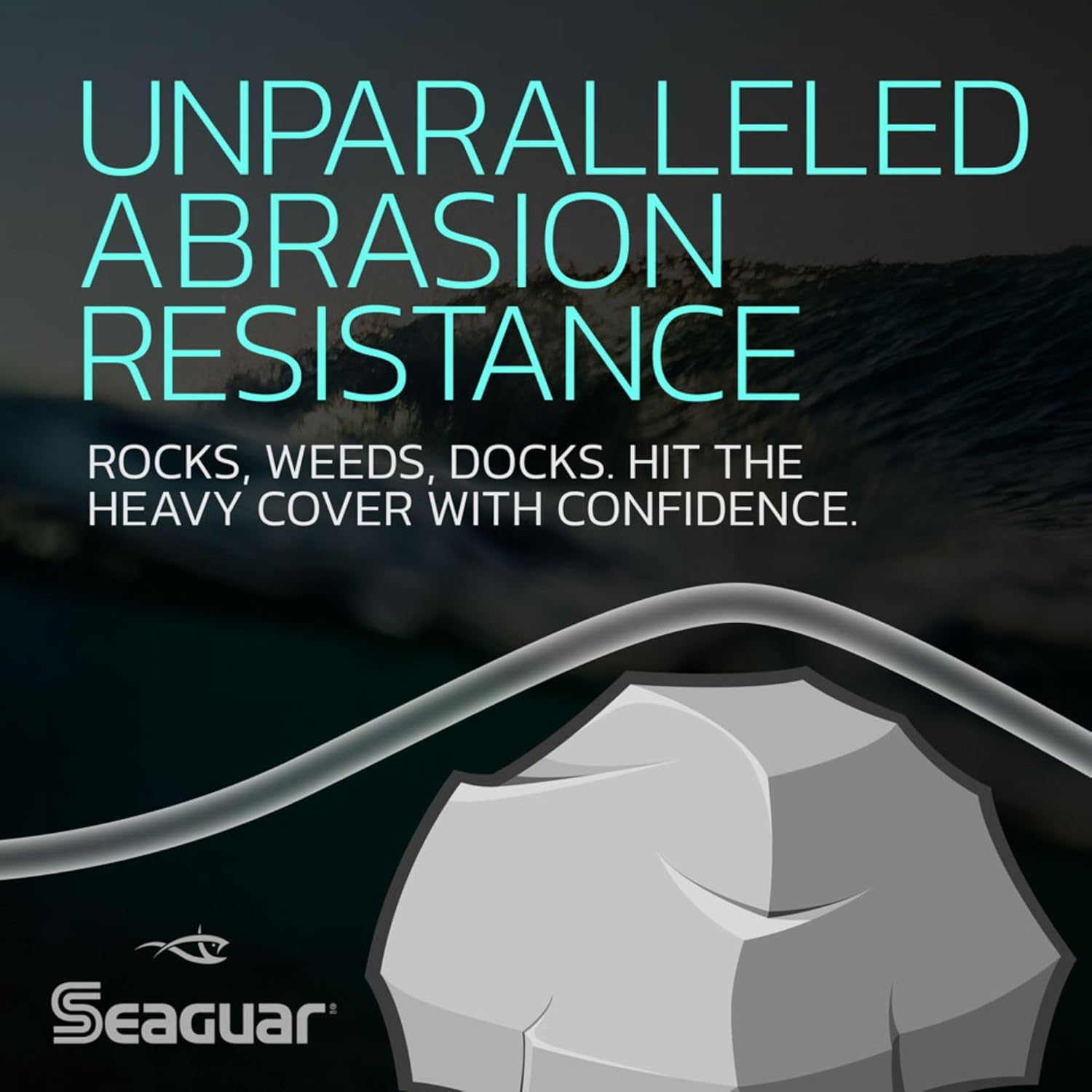 Seaguar Red Label – Línea de pesca 100% fluorocarbono, varios tamaños