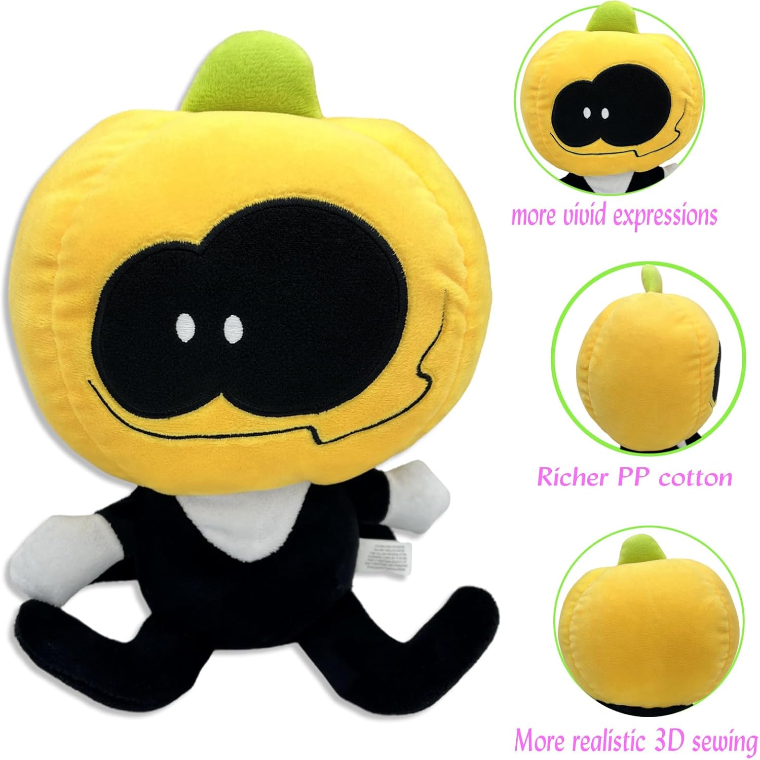 2 unidades, espeluznante mes de peluche deslizante, el mejor regalo para Halloween, Navidad, cumpleaños, niños y niñas