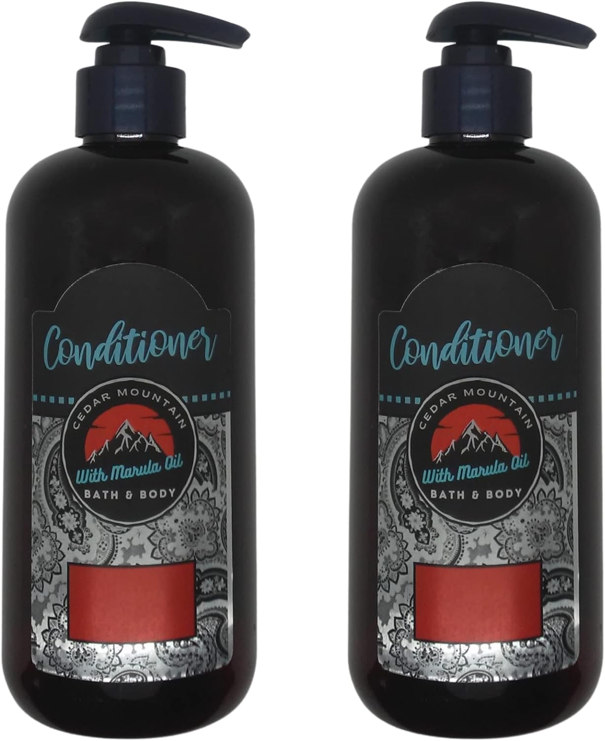 Cedar Mountain Acondicionador para el cabello Tobacco Vanilla con aceite de marula, 12 onzas (paquete de 2)