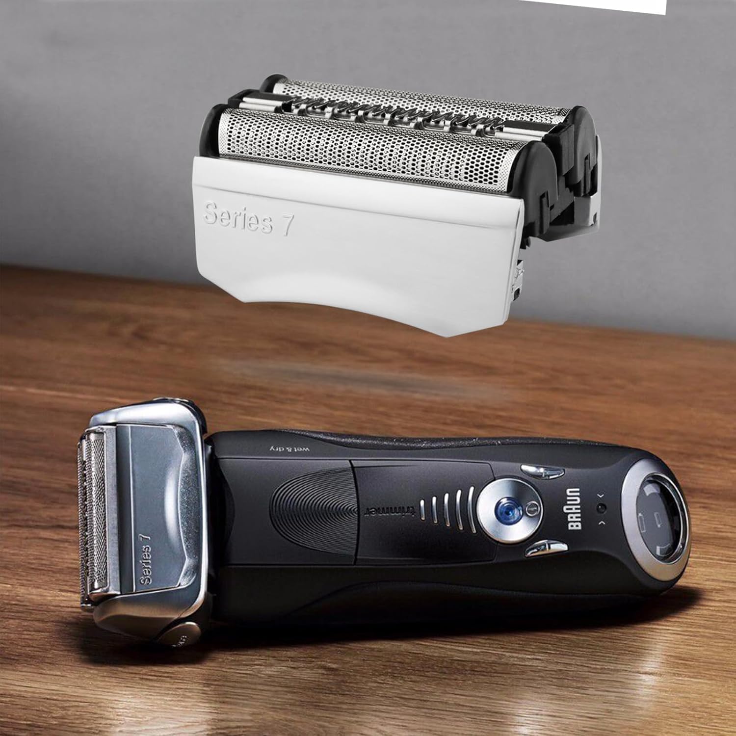 70S S7 – Cabezal de afeitado de repuesto para afeitadoras eléctricas Braun Series 7, compatible con Braun 795 790cc 7899cc, 720cc, 720s-4 760, 7383