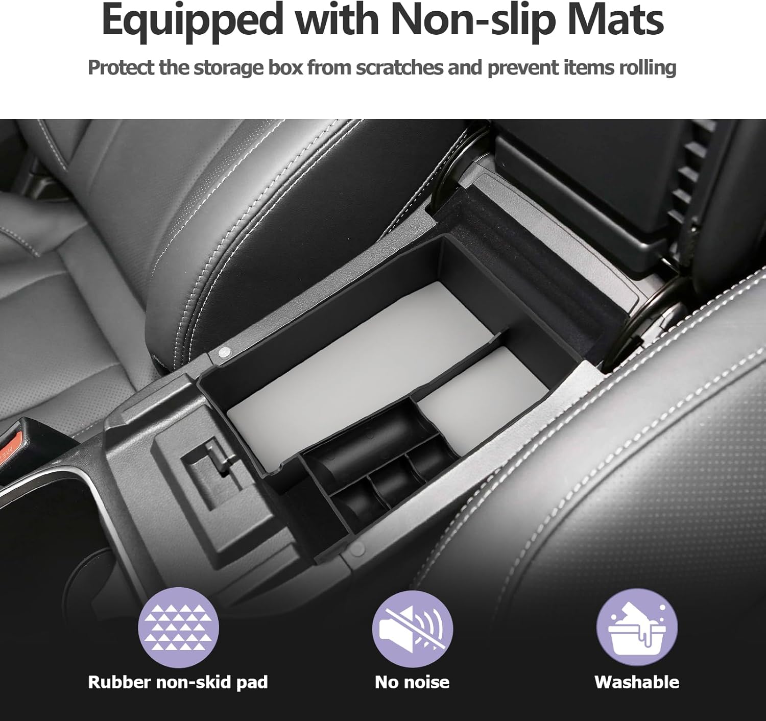 LUWU Organizador de consola central Subaru Outback 2023 Outback 2023, accesorios Outback 2021-2023, caja de almacenamiento para reposabrazos Outback