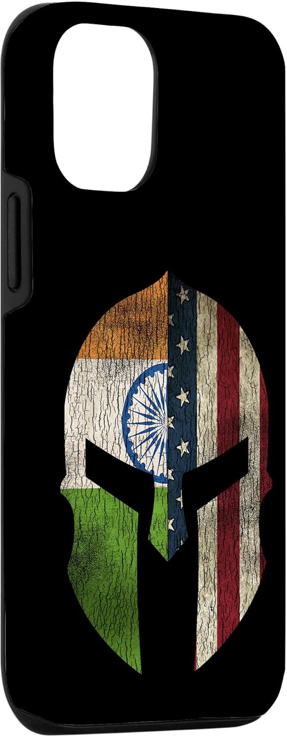 iPhone 1212 Pro Indian American Pride – Carcasa para teléfono con bandera de la India
