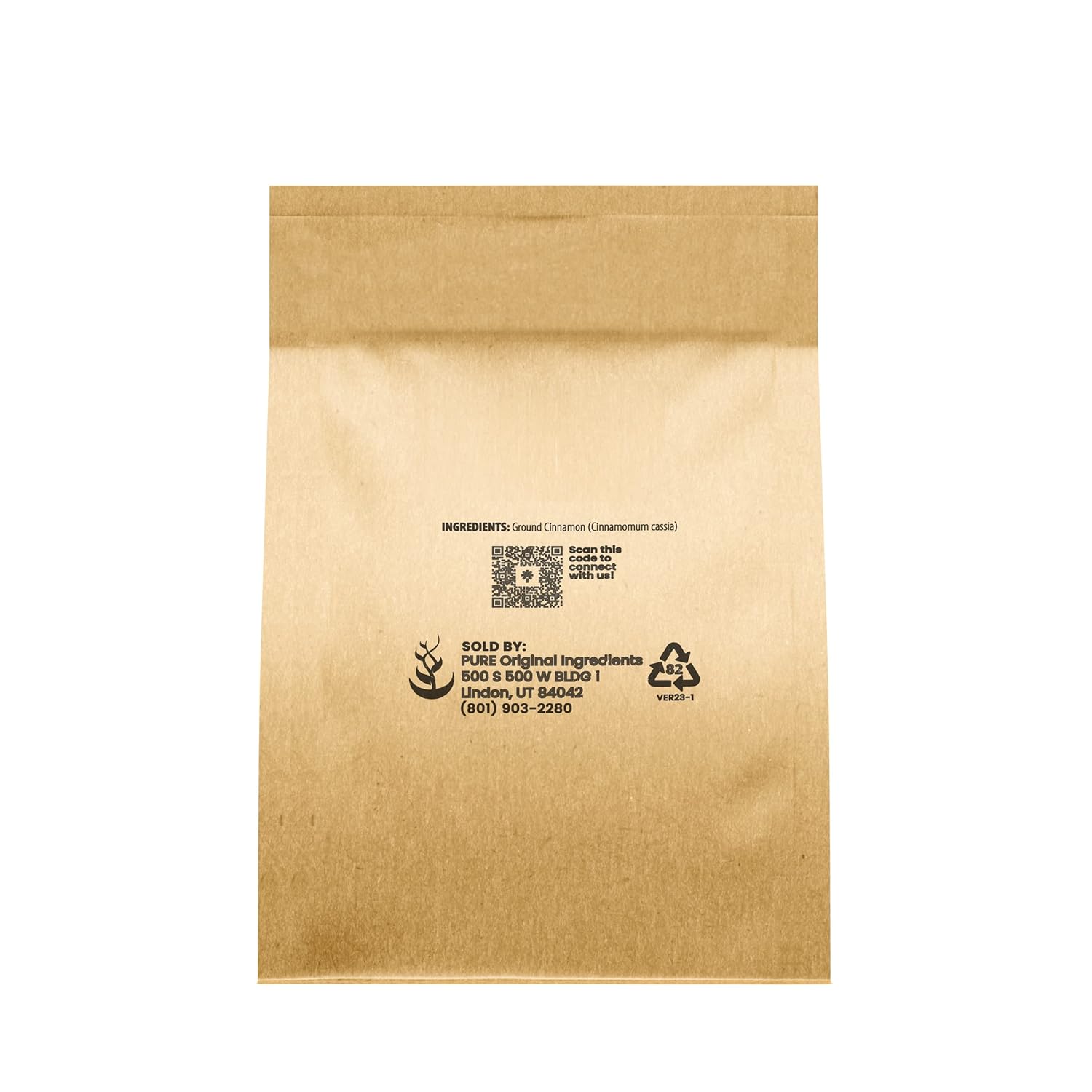 Pure Original Ingredients Canela molida (8 oz) Canela pura Cassia, hornear y más, fuerte y sabrosa