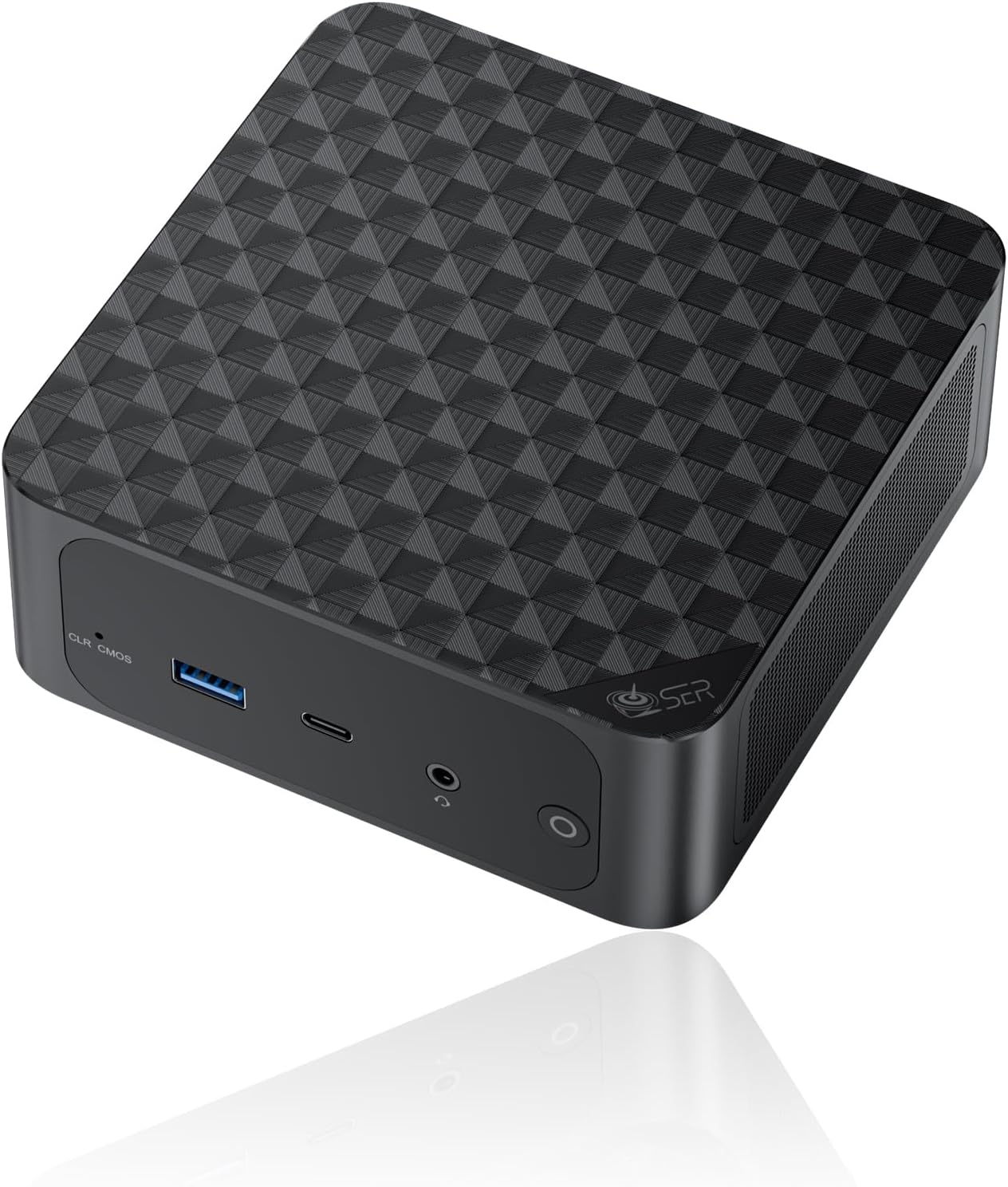 Beelink Mini PC SER6, AMD Ryzen 9 6900HX(hasta 4.9 GHz) 8C16T, mini computadora de escritorio de 32 GB DDR5 RAM 1 TB M.2 NVMe SSD, PC para juegos