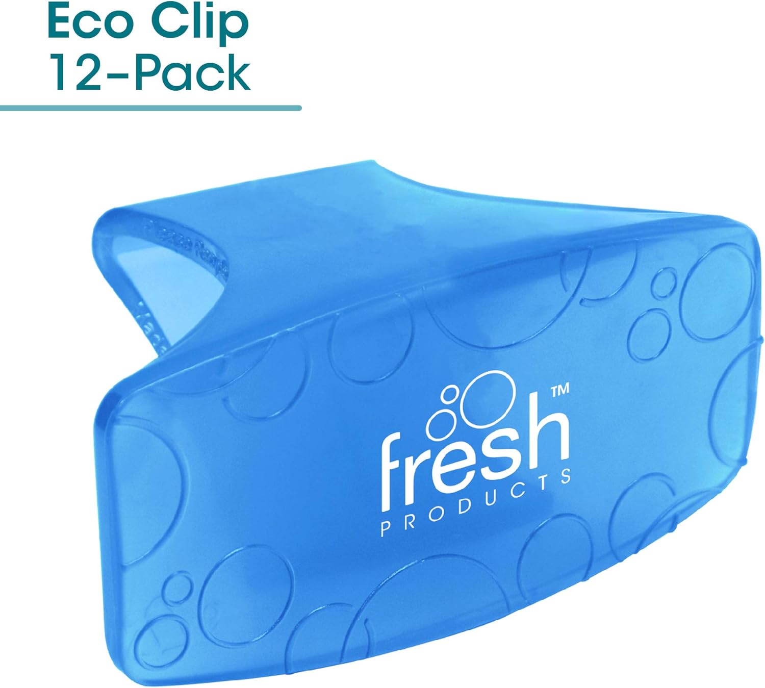 Fresh Products Clip ecológico para tazón, ambientador, ambientador de inodoro, ambientador de basura, sin productos químicos, aceites naturales,