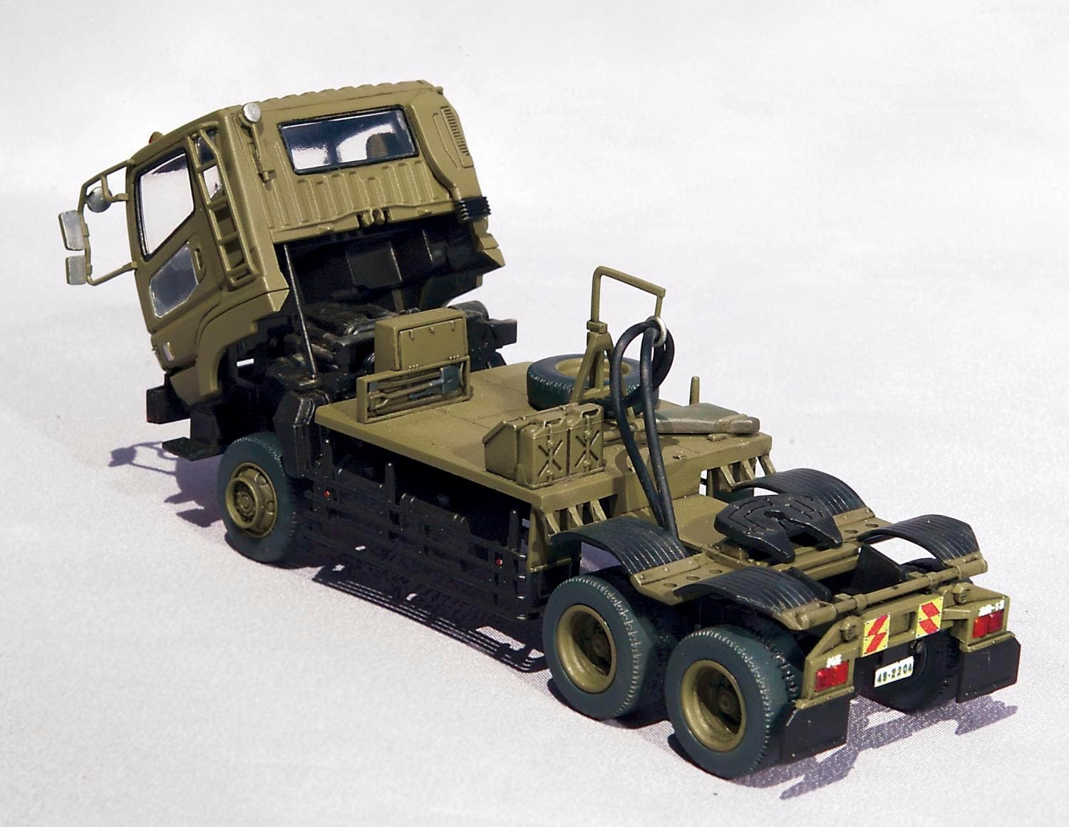 Aoshima JASDF Patriot PAC-3 Estación de lanzamiento – Kit de construcción de modelos de plástico # 9956