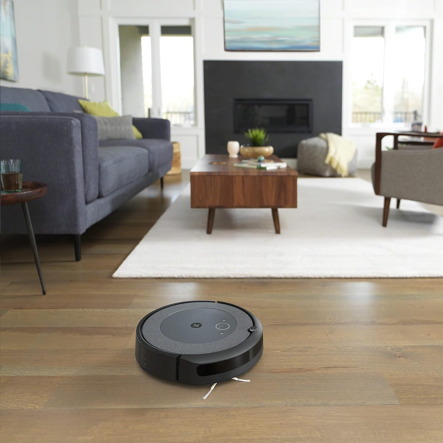 iRobot Roomba i1 (1152) Robot Aspiradora – Mapeo conectado Wi-Fi, funciona con Google, ideal para pelo de mascotas, alfombras