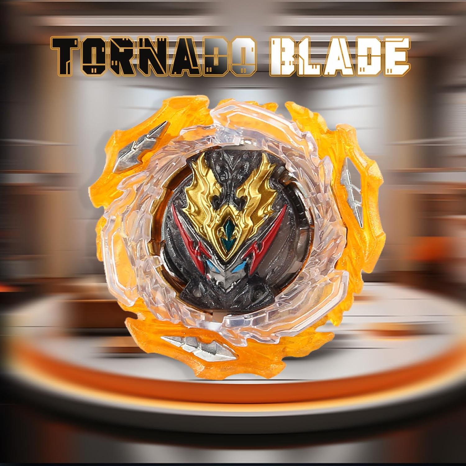 Zelzen Bey Burst Blade Gyro juguete, Bey Metal Fusion Spinning Battling Top Blades con lanzador de cuerda y asa, juegos de lucha de cumpleaños para