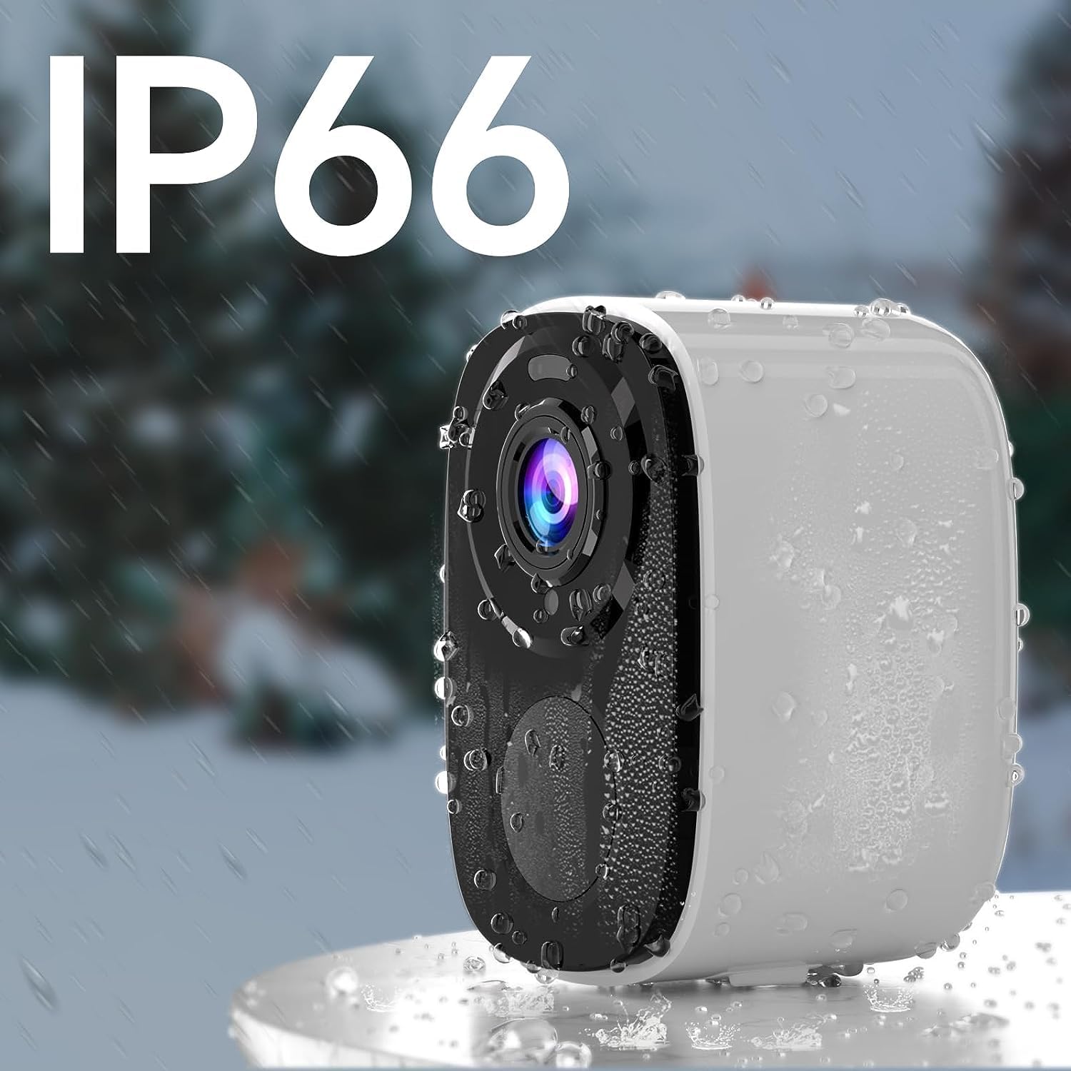 Rraycom Cámaras de seguridad solar de 5 MP inalámbricas para exteriores con panel solar, cámara inalámbrica QHD WiFi 2K para seguridad en el hogar
