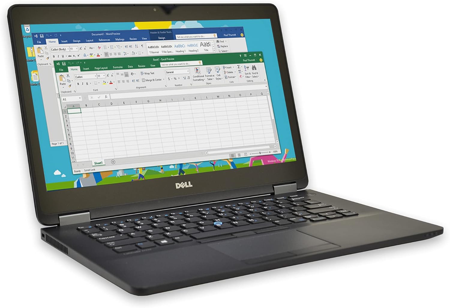 Dell Latitude E7450 – Laptop de 14 pulgadas, Intel Core i5 5300U 2.3Ghz, 16GB DDR3, disco duro SSD de 1 TB, HDMI, cámara web, Windows 10 (renovado)
