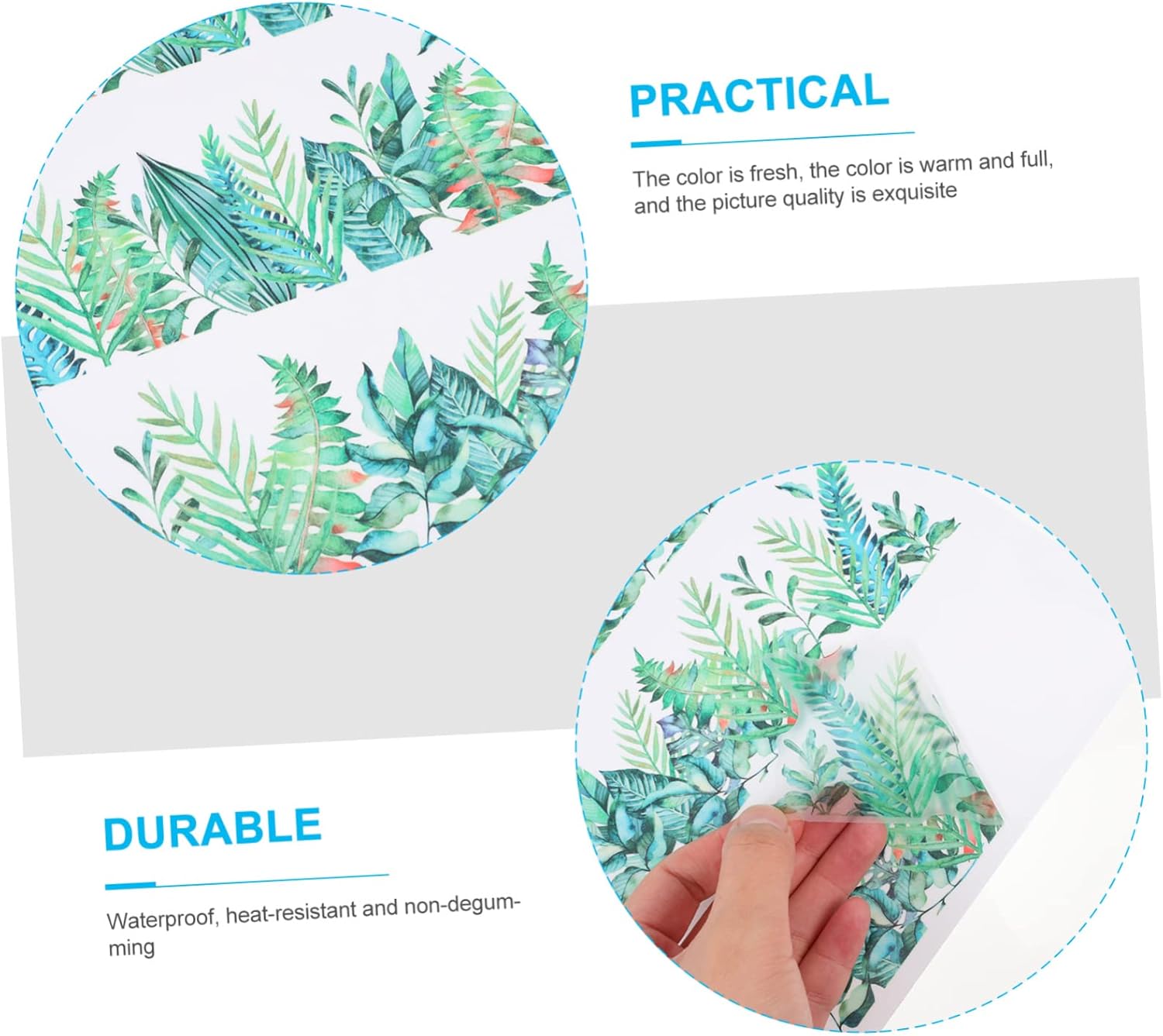 Uonlytech 15 hojas de línea de zócalo de plantas Better Than Paper Classroom Themes Peel and Stick Trim Molding ‘ Decoración de la habitación