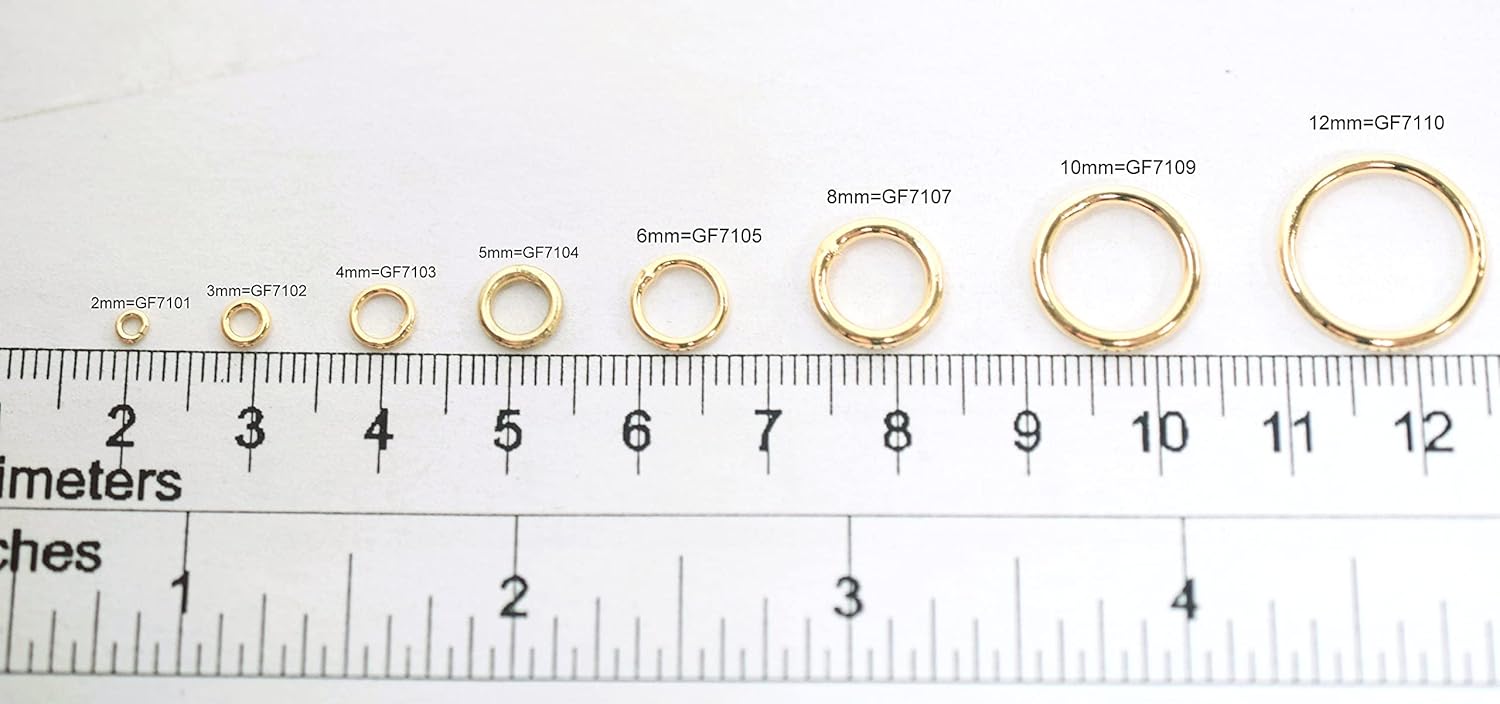 Exquisito kit de fabricación de joyas de oro  Diseño sin costuras de cierre abierto para reparación de collares y manualidades, ideal para