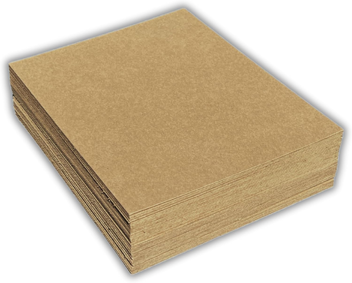ARTCORR 50 hojas de aglomerado de 8.5 x 11 pulgadas – 50 puntos (punto) – Grosor de 0.050 pulgadas – Pesadas – Hechas en Estados Unidos – Ideal para