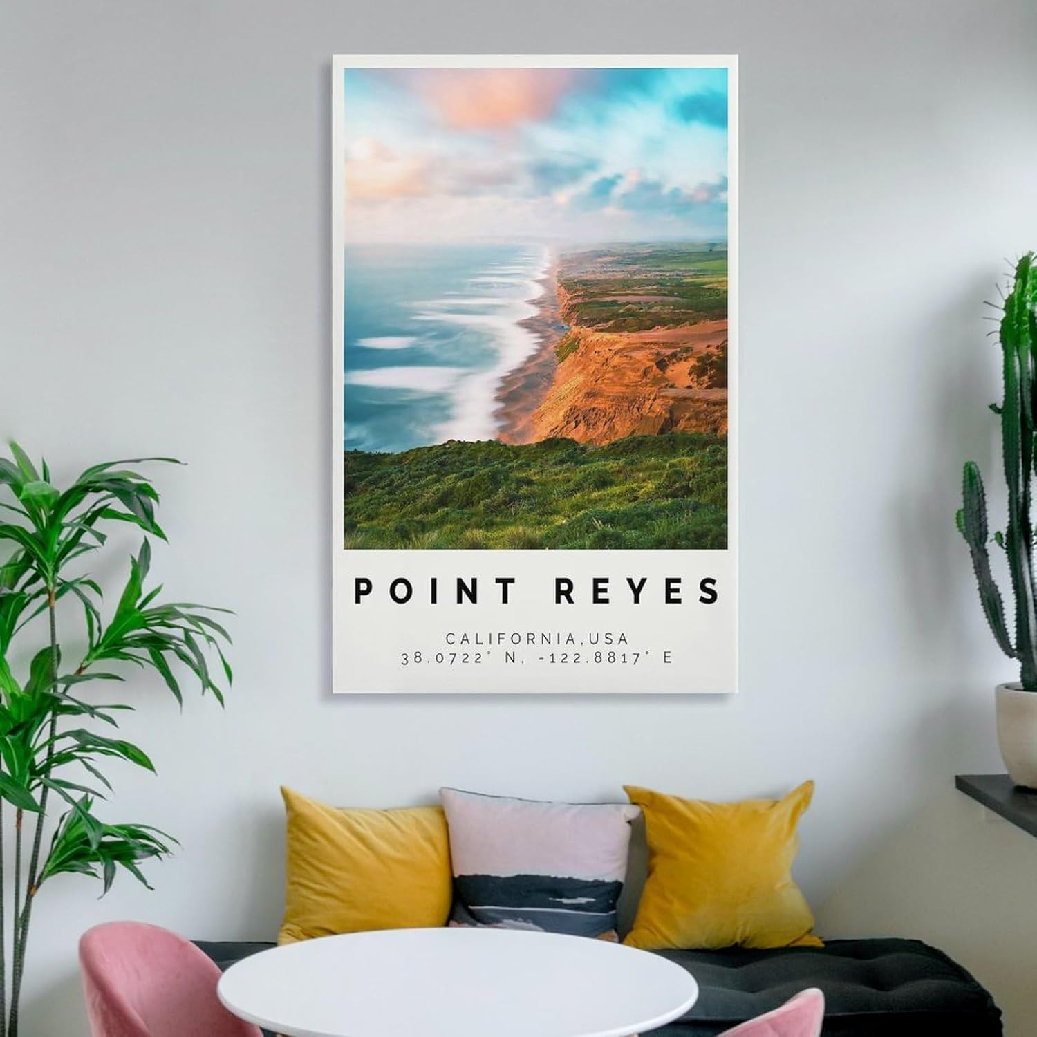 Point Reyes – Póster de Bunter Druck, Point Reyes Wandkunst, Point Reyes Foto Dekor, Point Reyes Geschenk – Póster de pared para decoración del