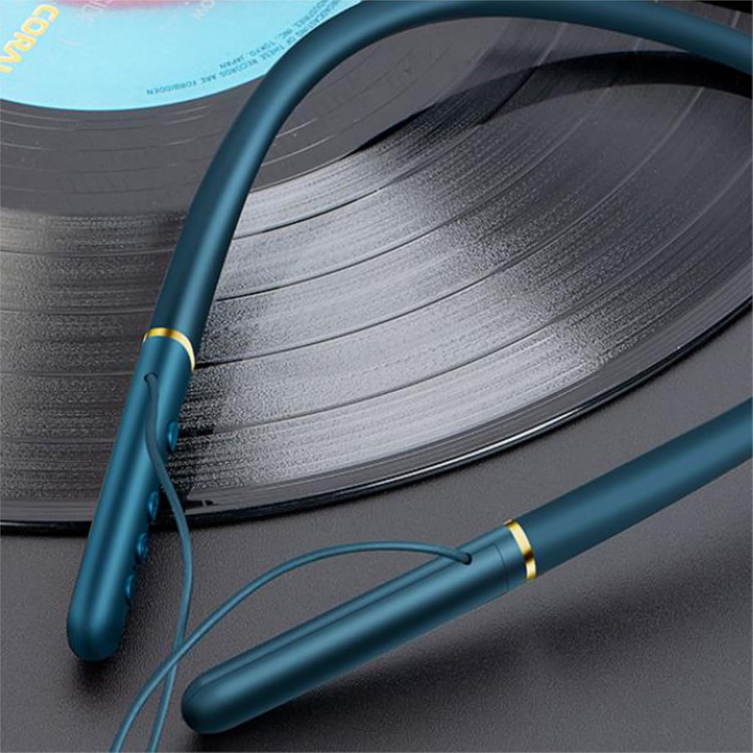 Auriculares Bluetooth deportivos 2023 V5.2 Auriculares inalámbricos Bluetooth con banda para el cuello, 48 horas de tiempo de reproducción continua,
