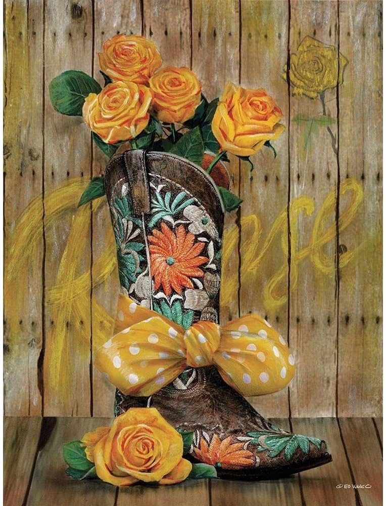 ArtDirect Wargo, Ed – EX_65_ED461 – Rosey Cowboy Boots I