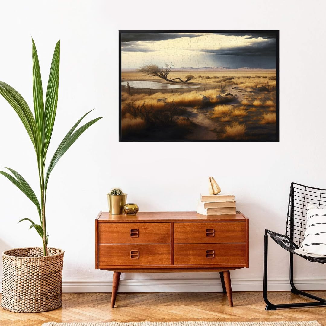 Be Kind Gnome – Rompecabezas de madera de 1000 piezas para adultos, familia y ancianos, juego de rompecabezas para decoración de arte familiar,