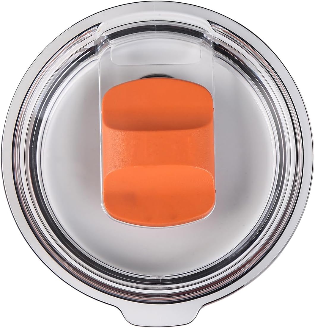SOEOR Magslider – Paquete de 6 tapas magnéticas de repuesto para YETI (puerto rosa, rosa hielo, rosa Bimini, verde toldo, cangrejo King, arcilla de