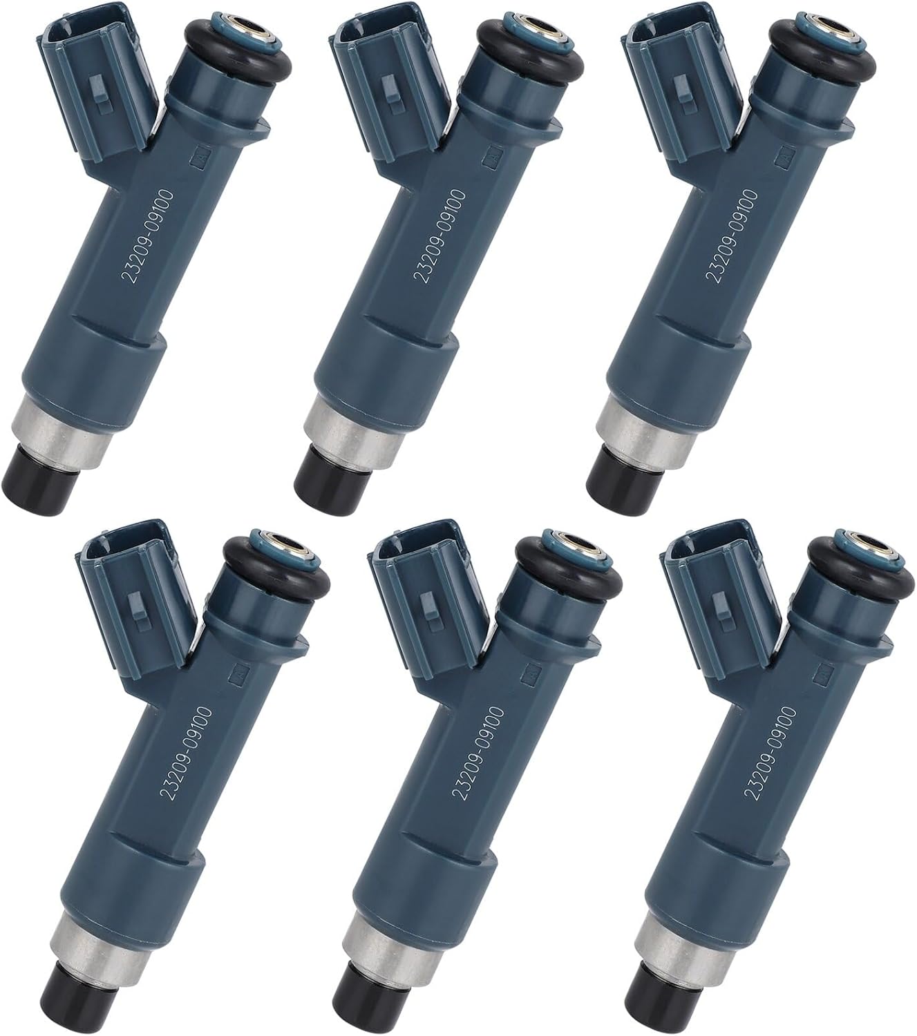 6 inyectores de combustible SCITOO de 12 agujeros aptos para Toyota Tacoma 2007  Toyota Tundra 2007  para Toyota Tacoma 2008para Toyota Tundra