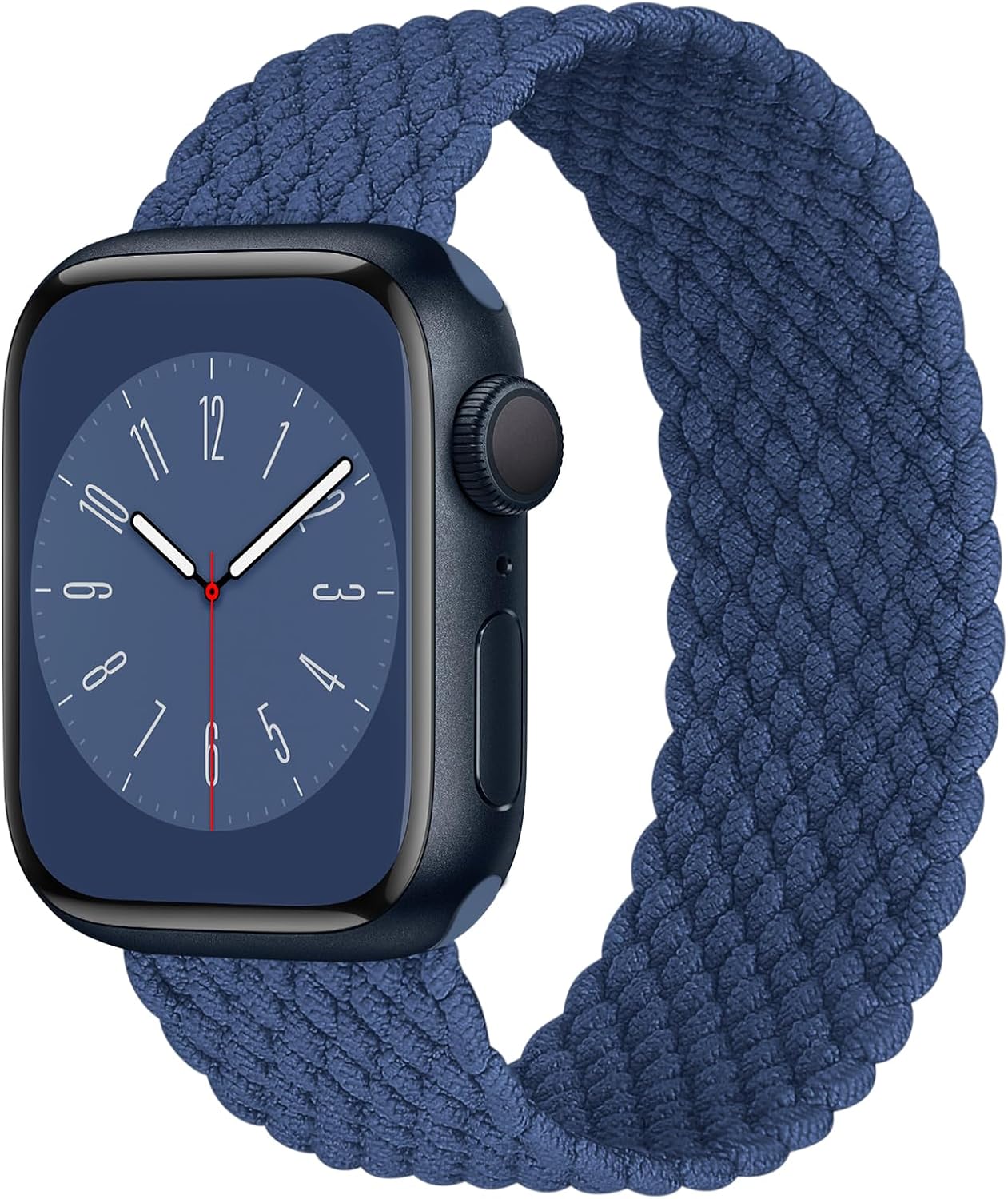 Correas trenzadas Solo Loop, compatibles con Apple Watch Band de 1.496 pulgadas, 1.575 pulgadas, 1.614 pulgadas, 1.654 pulgadas, 1.732 pulgadas,