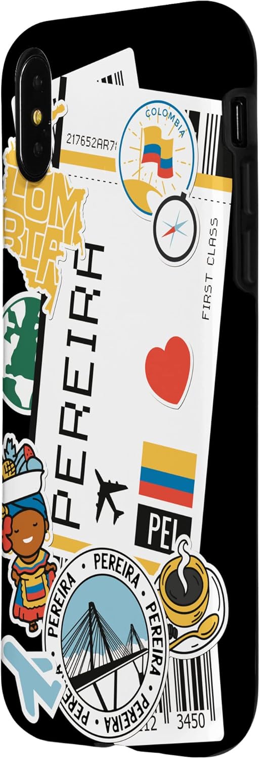 Funda de viaje para iPhone XXS Pereira Colombia, avión de embarque de avión