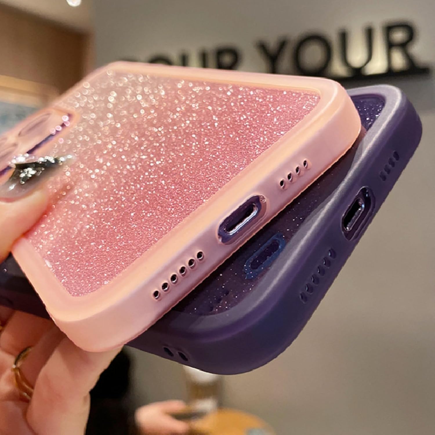 Funda protectora de lente transparente integrada para Xiaomi Mi Poco X5 X3 Pro X4 GT, cubierta trasera brillante y delgada, carcasa blanda Bling