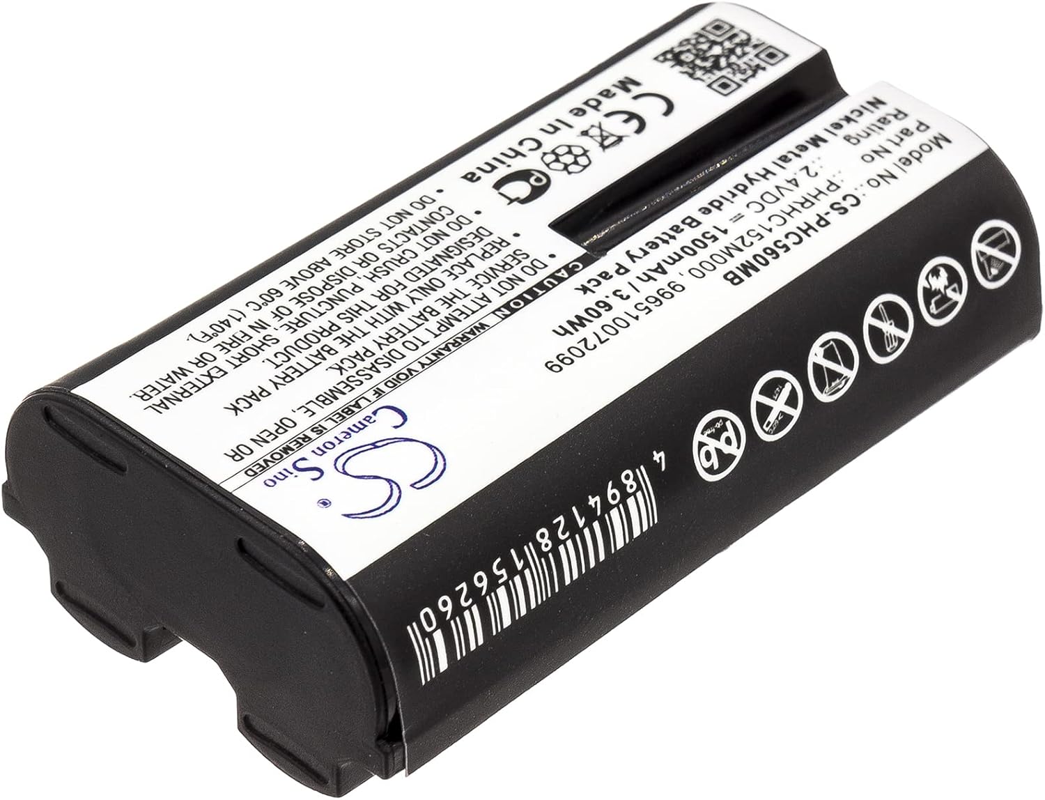 CS Cameron Sino Batería de repuesto para SCD570-H Avent SCD72086 Avent SCD73086 Avent SCD56010 Avent CD57010 Parte NO PHRHC152M000 996510072099 1500