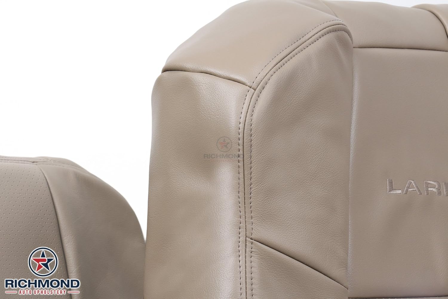 Richmond Auto Upholstery – Fundas de cuero de repuesto completas para el lado del conductor, color marrón compatible con Ford F-450 Lariat 7.3 Power