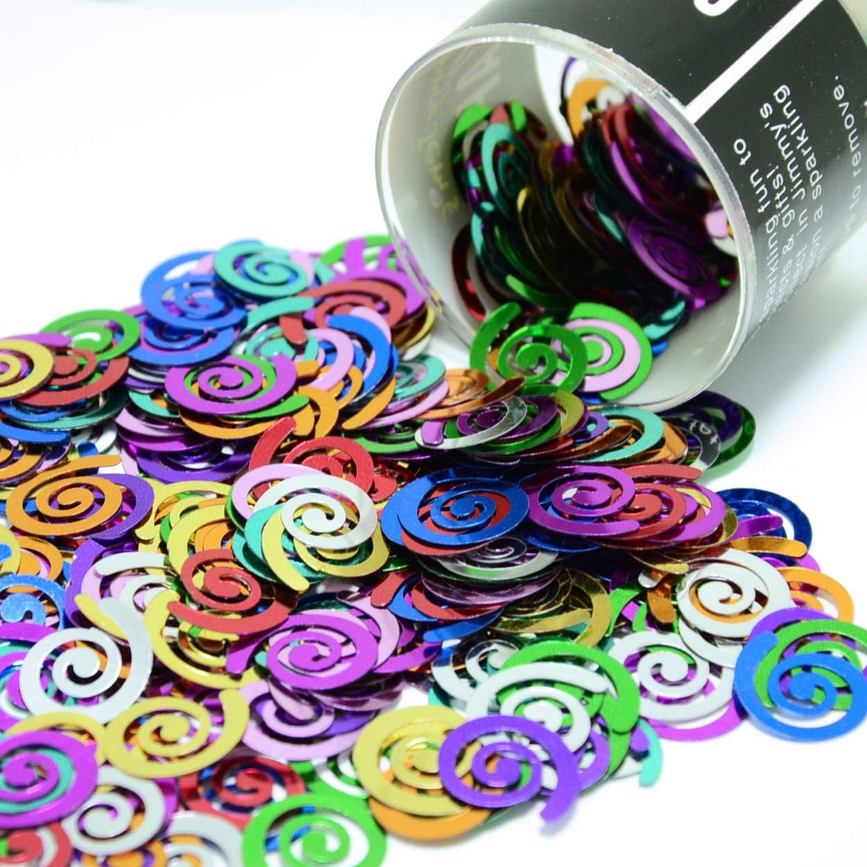 Confeti rizado Q Multicolores – Paquete al por menor #9542 QS0