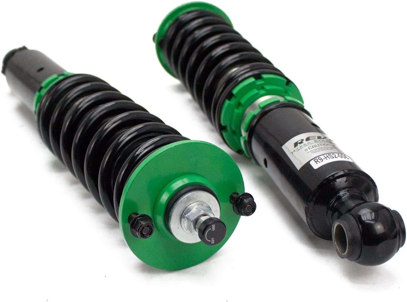 Rev9 R9-HS2-006 compatible con Nissan 240SX (S13) 1989-94 Hyper-Street II Kit de coilover con ajuste de fuerza de amortiguación de 32 vías, ajuste