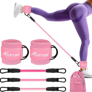 Bandas de resistencia de tobillo, bandas de tobillo para entrenar con puños, bandas de resistencia para entrenamiento de piernas y glúteos, equipo Bandas de resistencia de tobillo, bandas de tobillo para entrenar con puños, bandas de resistencia para entrenamiento de piernas y glúteos, equipo
